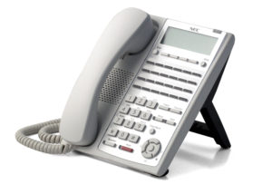 Phone System Digital 24-Button Telephone-White