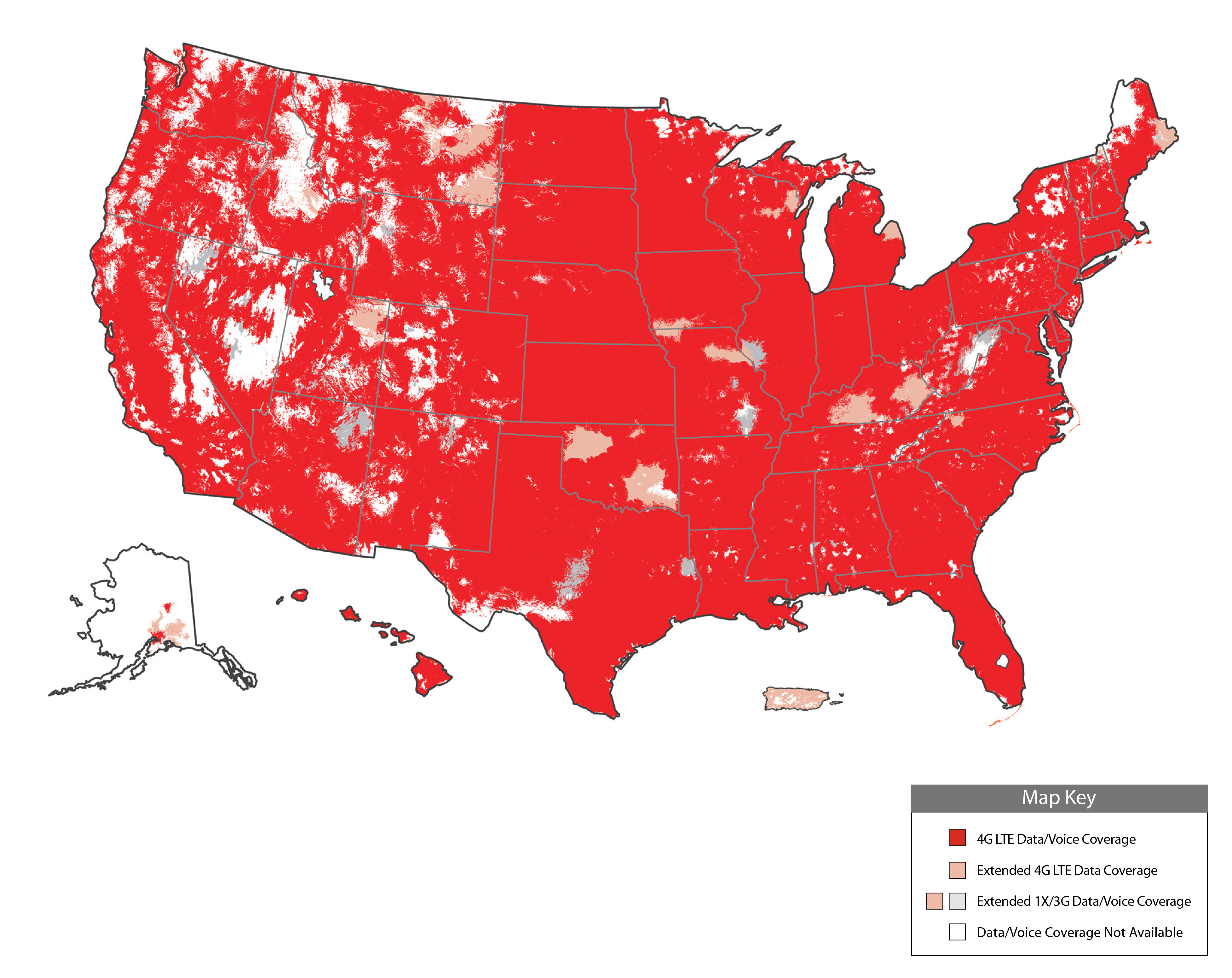 Navigating The Digital Landscape: Understanding AT&T’s 4G Coverage Map ...