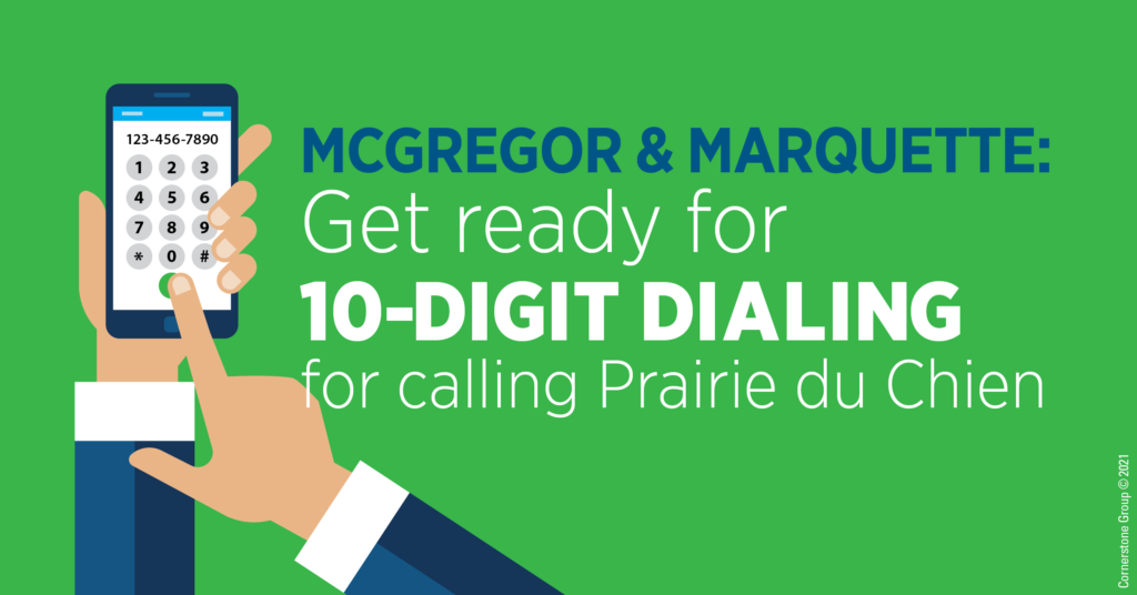 McGregor 10-Digit Dialing