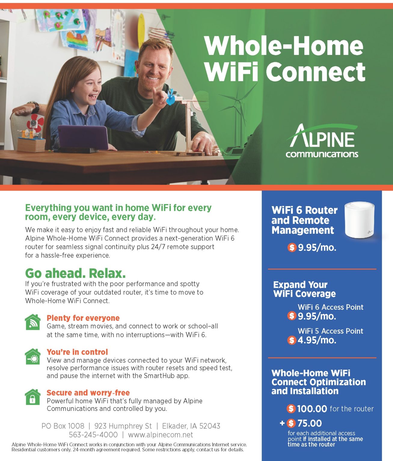 Residential Whole-Home WiFi That Fits Your Life | Alpine Communications